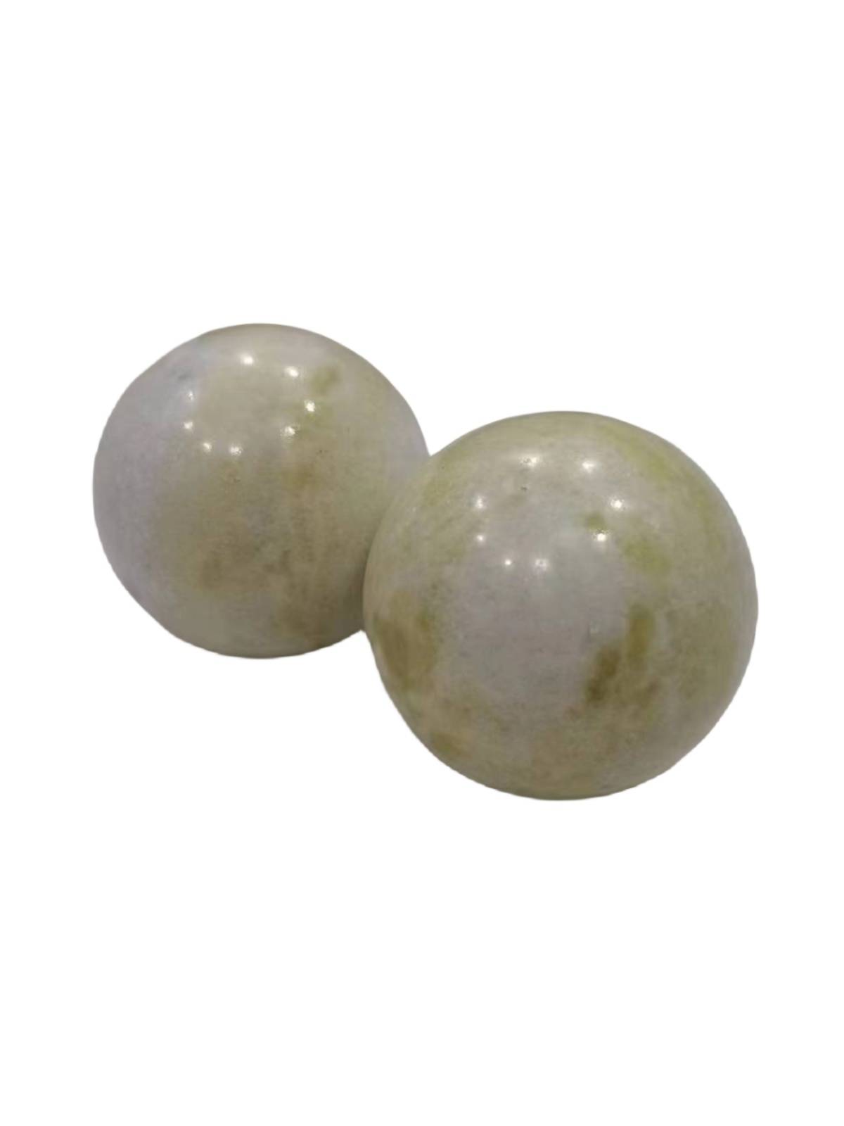 Natural Jade Ball Fitness Ball Health Ball Handle Playing Men and Women Middle and Elderly Massage Children Transfer Stone Health Ball