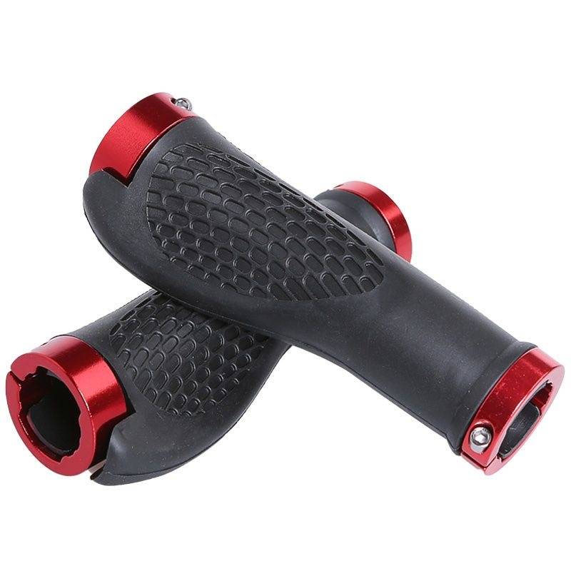 Mountain car handlebar holder aluminum alloy lock rubber auxiliary bicycle comfortable skating hand handle bicycle equipment
