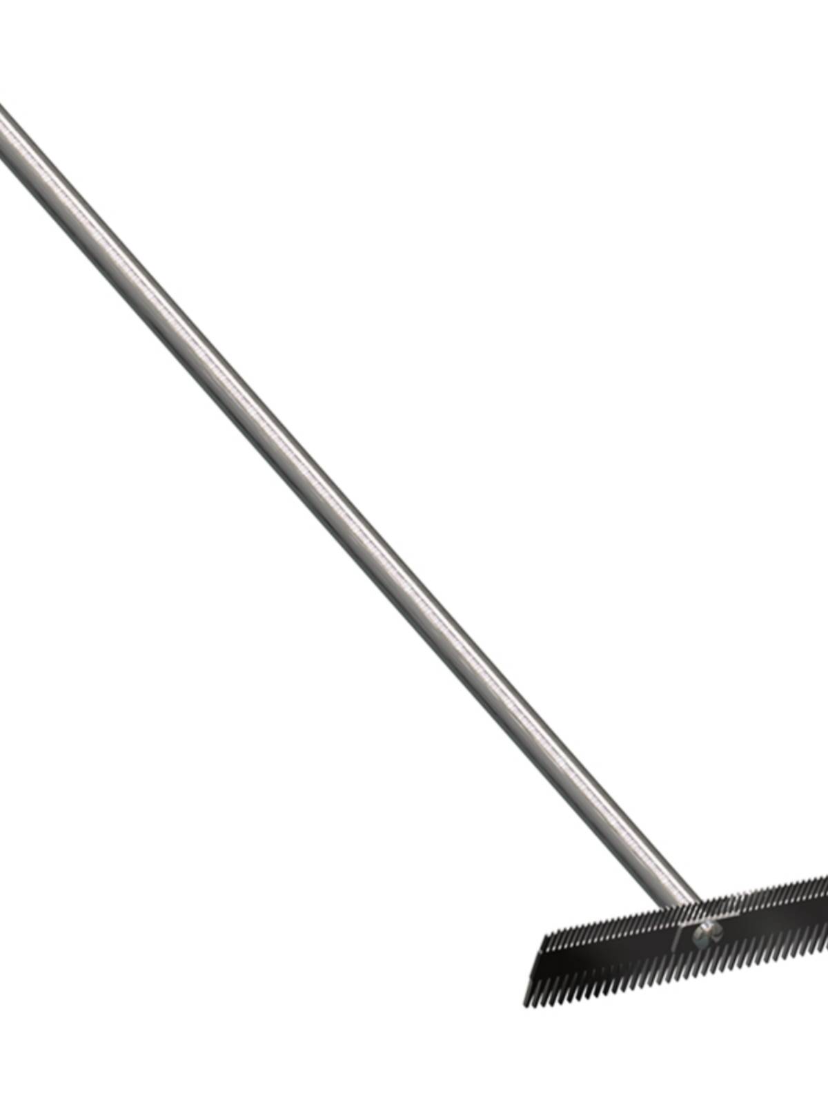Large stainless steel 75cm long -handle cow hair combed horse sheep dog sawtooth dogs, cow, antip itchy rake nail, itchy cattle brush