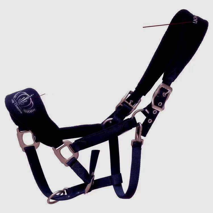Adjustable horseshole shaking pouredpy anti -grinding horse cage head+2 -meter horses horses rope set horse head horses rope combination