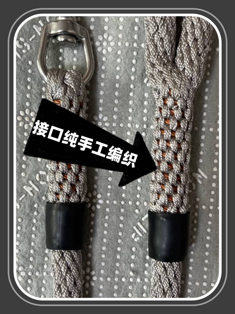 Dog leading rope Large fierce dog walking dog walking rope Hand -woven horses horses, small and medium -sized pet dog explosion -proof dog ropes