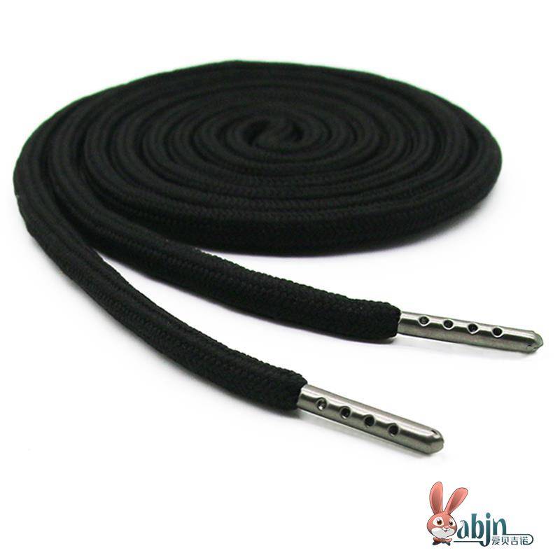 Portable pants loose coarse pants belt rope rope white thick thin cotton universal bold and simple casual