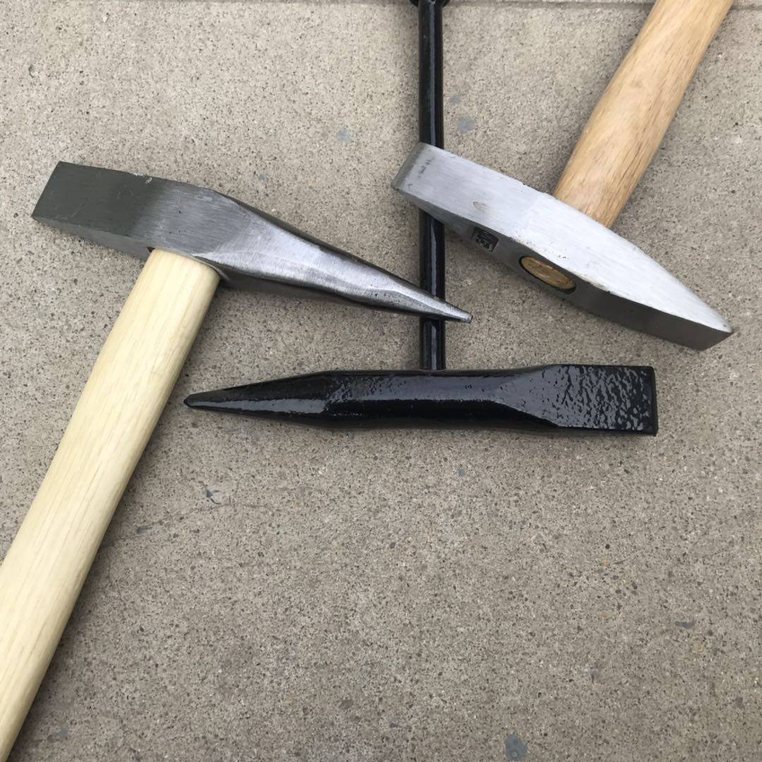 Spring handle, welding hammer spring hammer rust hammer welding, dregs hammer rust hammer, pointed hammer, iron hammer small hammer small hammer