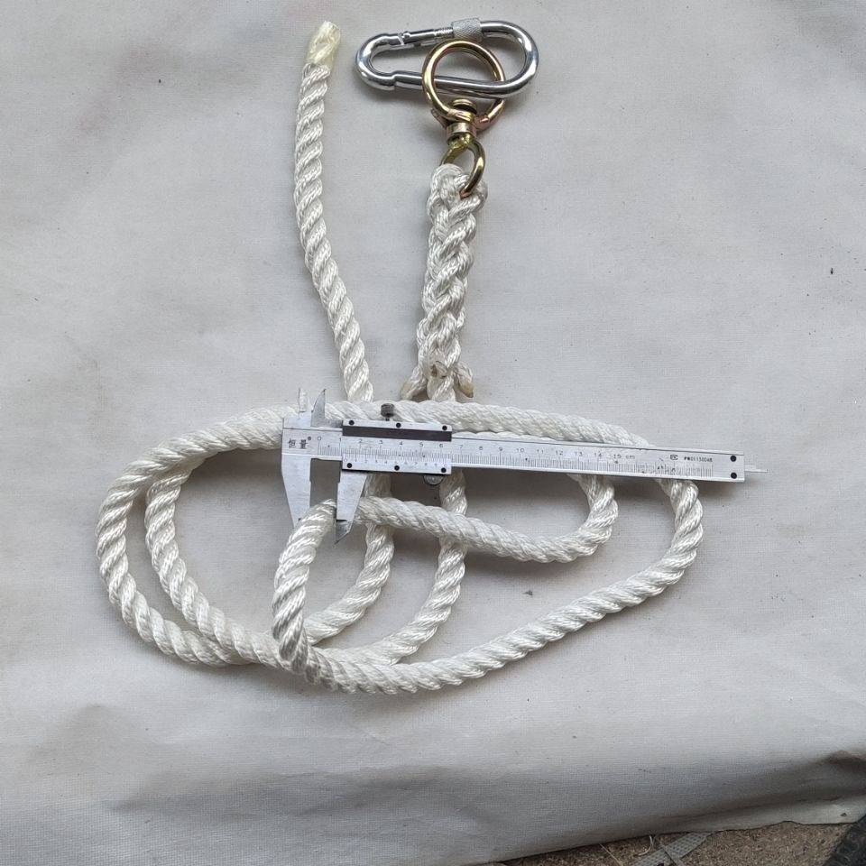 Rope tie#wear -resistant and horses, horses, cow and sheep rope tie dedicated weaving rope cage head rope plus coarse reins to edit cattle