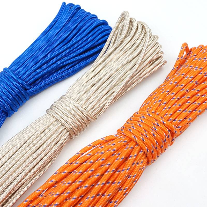 3mm umbrella rope line DIY multifunctional umbrella rope bracelet woven pendant accessories compile umbrella rope keychain materials