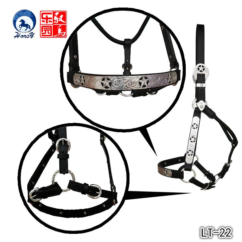 U.S. TEX TAN imported horse cage set all -rounded horse cage head in the west of the horse to show the horse cage set special offer