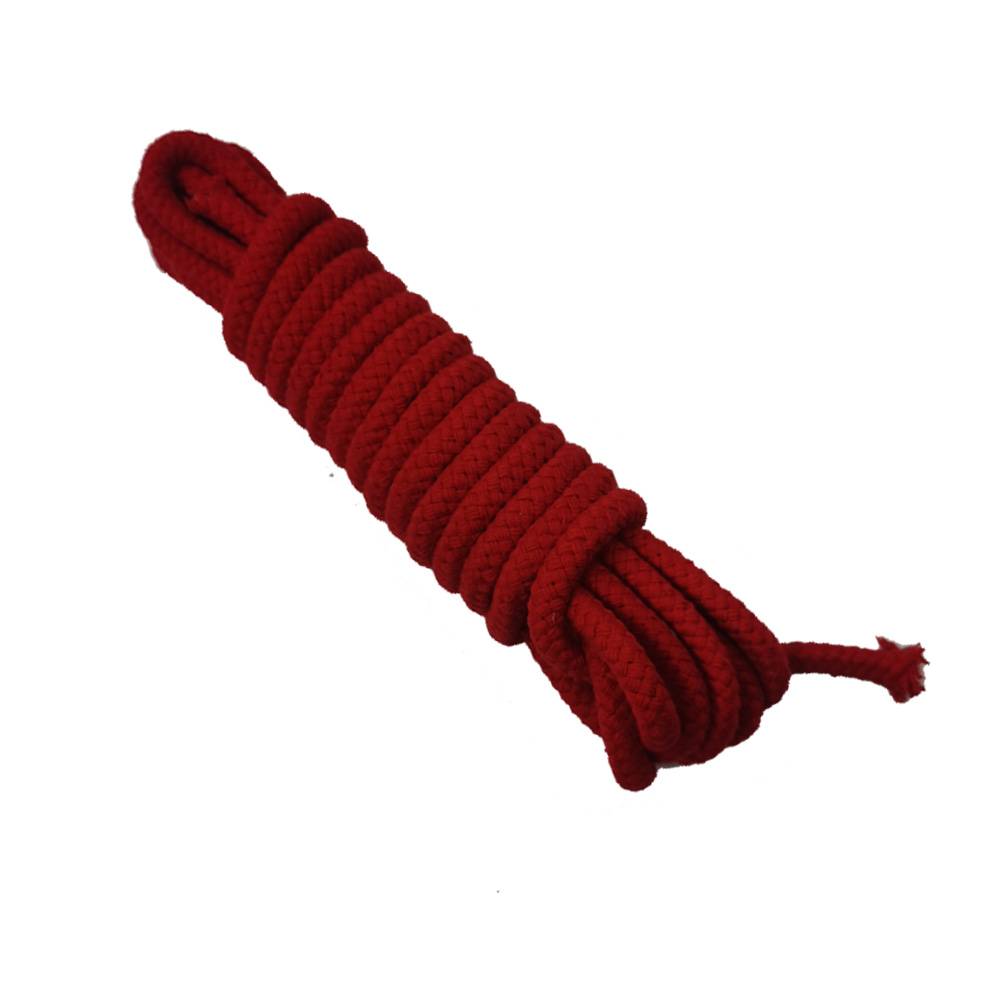 martial arts meteor hammer rope dart special cotton rope cotton cotton wire rope diameter 6mm8mm long 4 meters white red