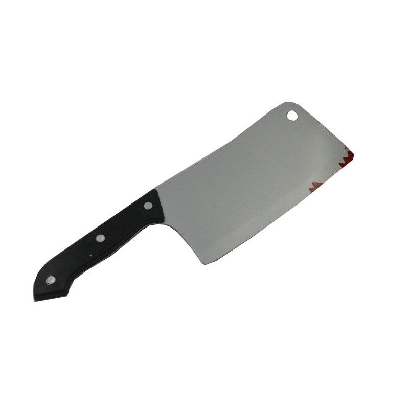 Halloween props terrorist blood sharp knife holiday performance plastic simulation weapon ax sawing fake karka machete