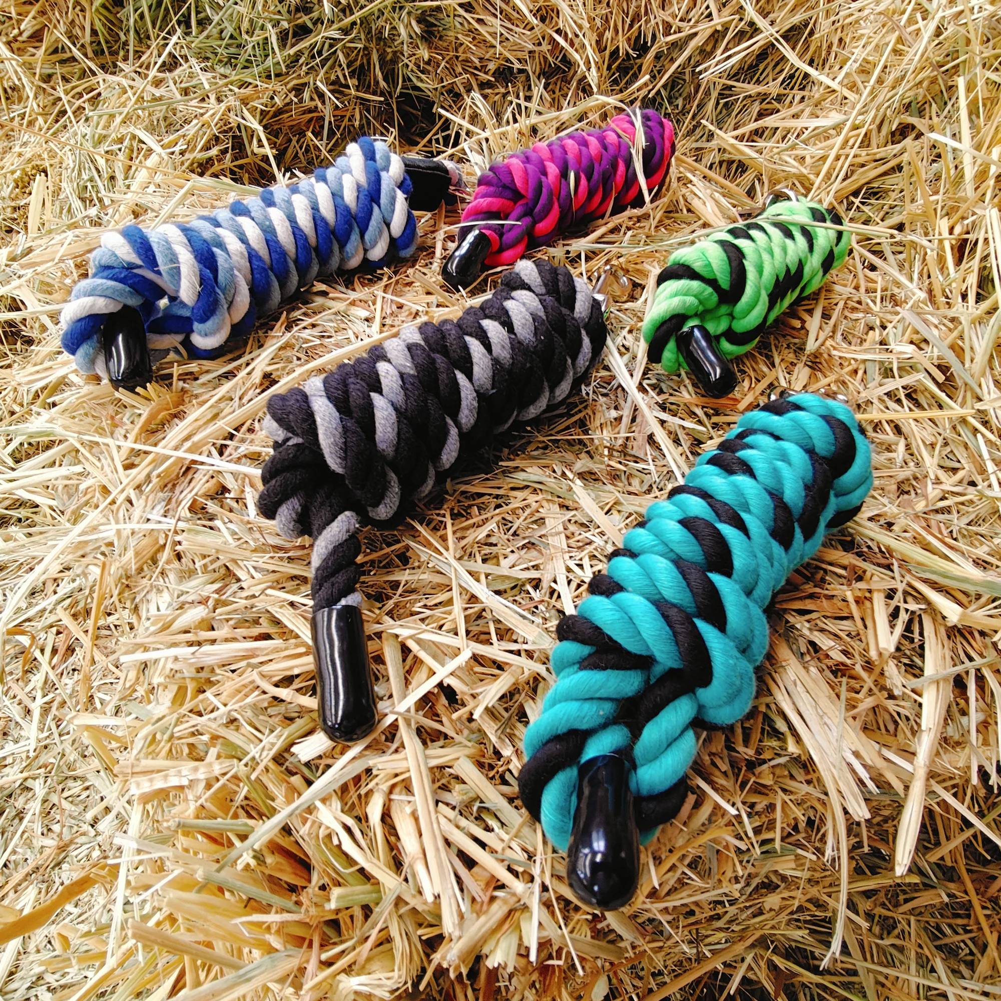 Glip horse rope led the rope rein cotton line 1.8 meters horses riding multi -color Rocky horse horses 8218046