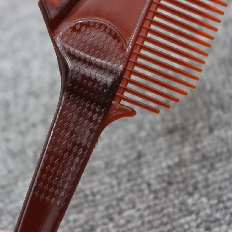 Hair dyeing cream tool Professional baked oil dye comb, soft hair, thickened two sides of hot white hair dumping film care brush