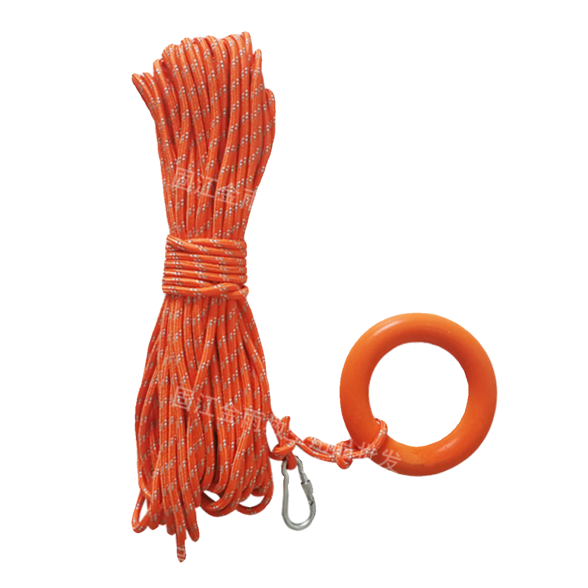 Water floating life rope 30 -meter anti -light rope band ring hook Boat professional life -saving rope rescue rope safety rope safety rope
