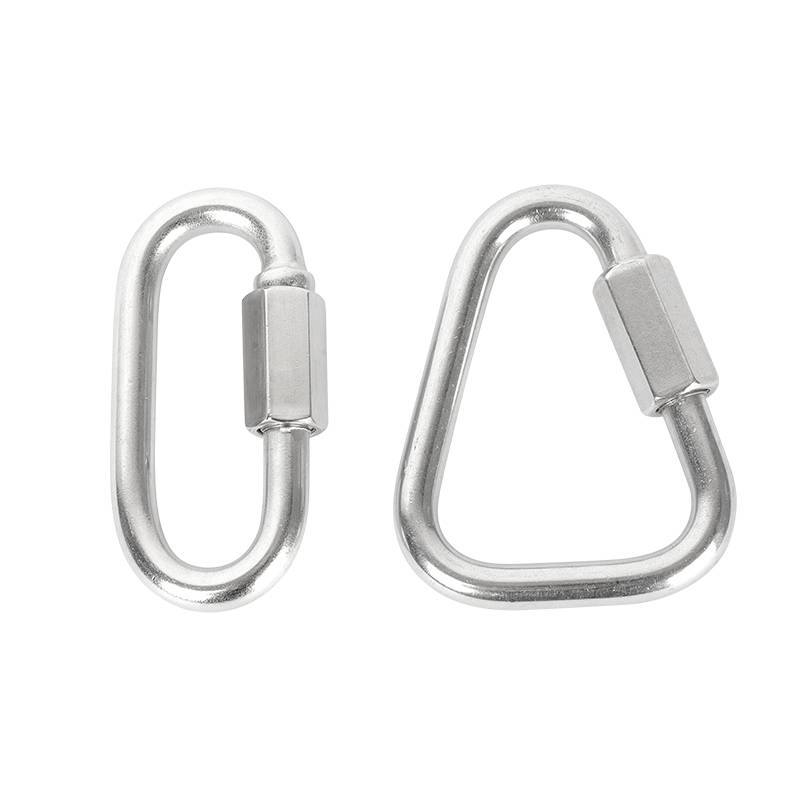304/316 Stainless Steel Quick Ring connecting ring runway buckle climbing climbing chain link link buckle triangle
