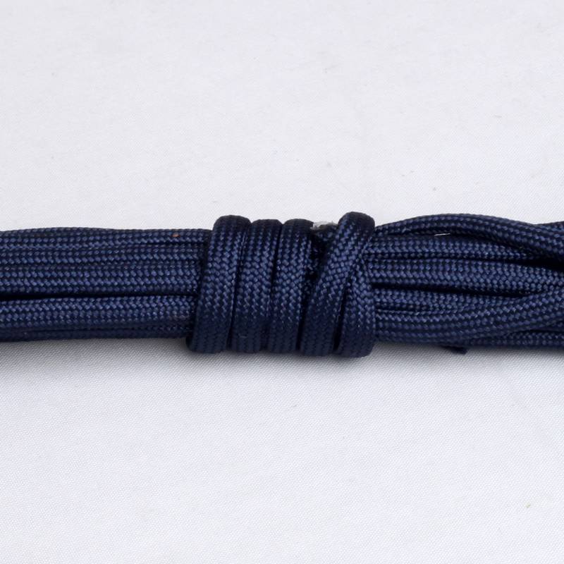 Military regulations 7 7 -core umbrella ropes can customize length wrapped woven bracelet ropes 31 meters 4 mm diameter parachugglers