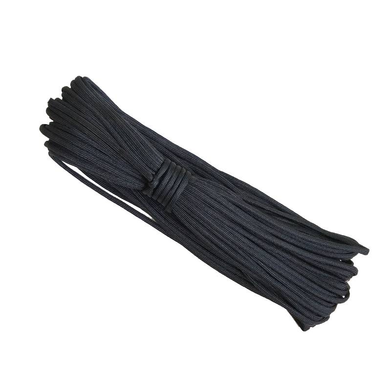 Military regulations 7 7 -core umbrella ropes can customize length wrapped woven bracelet ropes 31 meters 4 mm diameter parachugglers