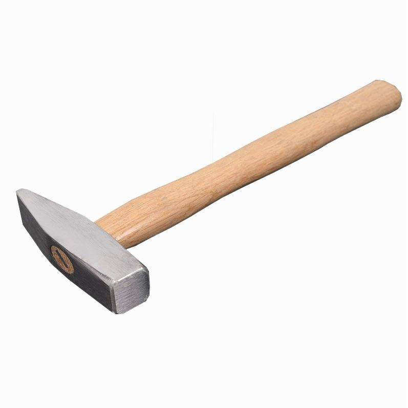 Germany imported Jiang Tuo wooden handle stringer hammer flat -headed duck hammer small hammer sheet metal hammer electrophoretes and hand hammer mini hammer