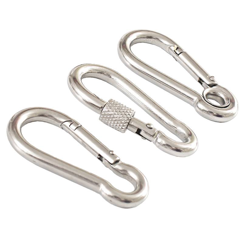 LOCKING 304 OF STAINLESS STEEL SPRING HOOKS, FASTEN THE MOUNTAIN BUTTONS