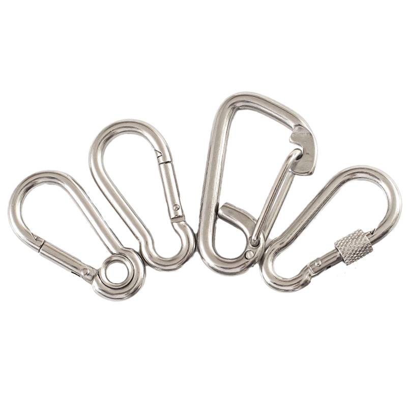 LOCKING 304 OF STAINLESS STEEL SPRING HOOKS, FASTEN THE MOUNTAIN BUTTONS