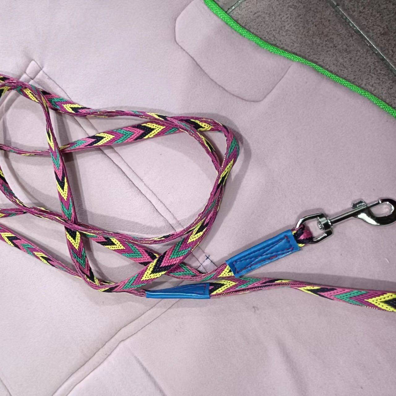 Factory direct selling national Tibetan equestrian puppet horses reins color 4 meters long