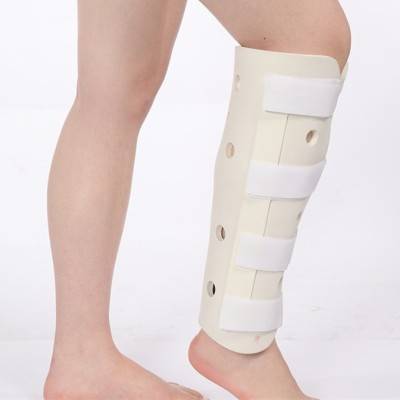 Medical stock tibia, gymnos, fixed bracelet, knee -knee fixing trial, ankle, rejuvenating gypsum