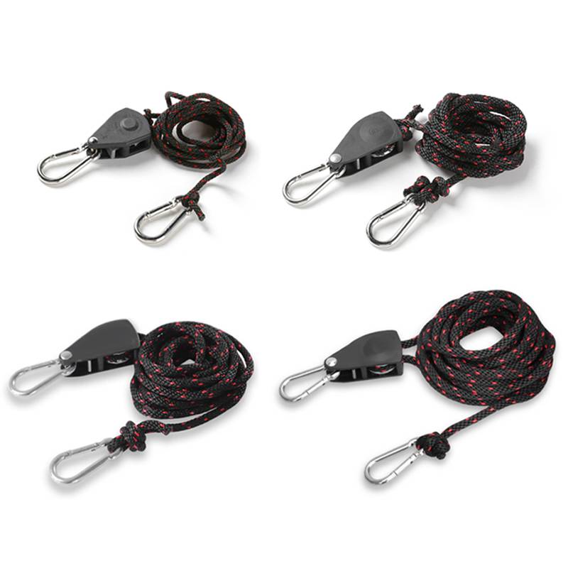 Outdoor camping metal pulley tent rope wind rope sky screen extended rope tight rope lifting adjustment adjustment umbrella rope