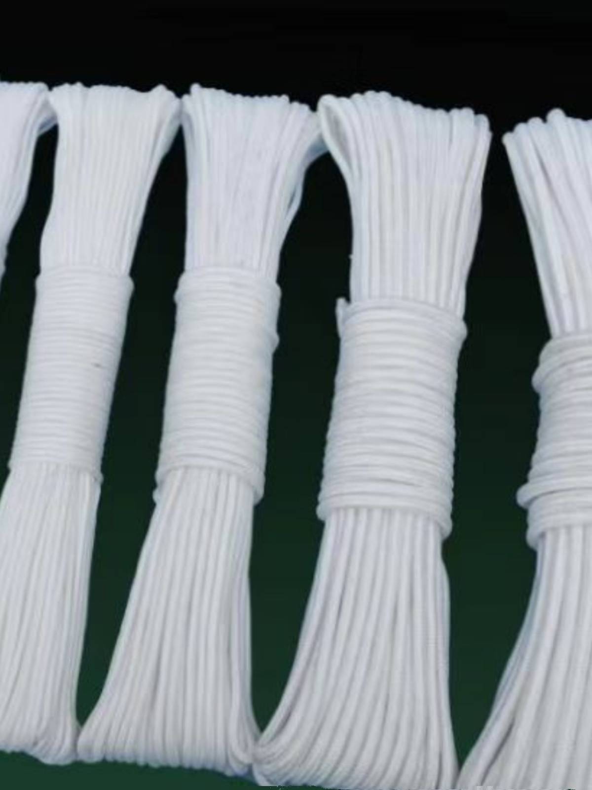 Nylon rope thickened, wear -resistant bundled rope outdoor sun resistance tent brake rope anti -aging woven rope dormitory drying rope