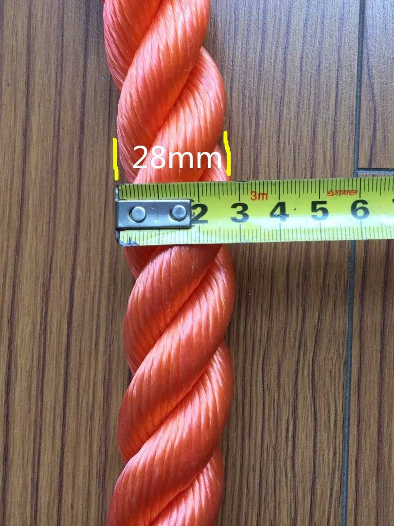 New materials High-intensity polyethylene nylon ropes 10-40mm thick rope wear-resistant rope brake rope 10-40mm thick rope