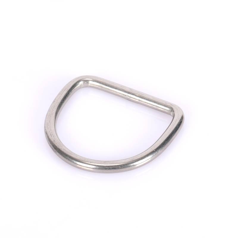 304 stainless steel D -shaped ring D -buckle semicircular luggage hat DIY accessories seamless steel ring strap hanging ring