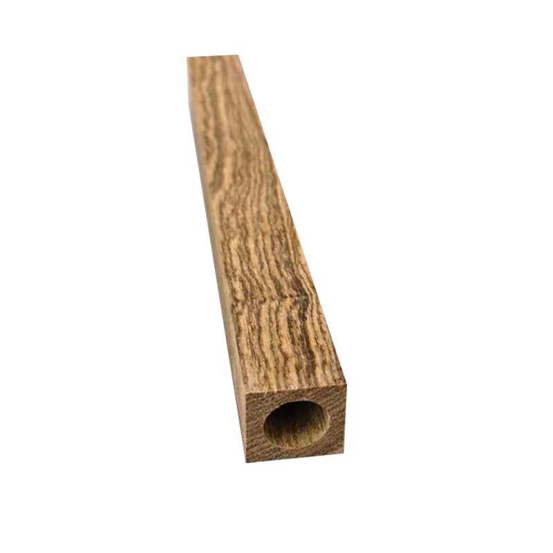 Turtle guns hollow tube wood square punching material flute material noodles ingredients Xiaozi material knife customized empty wood ingredients
