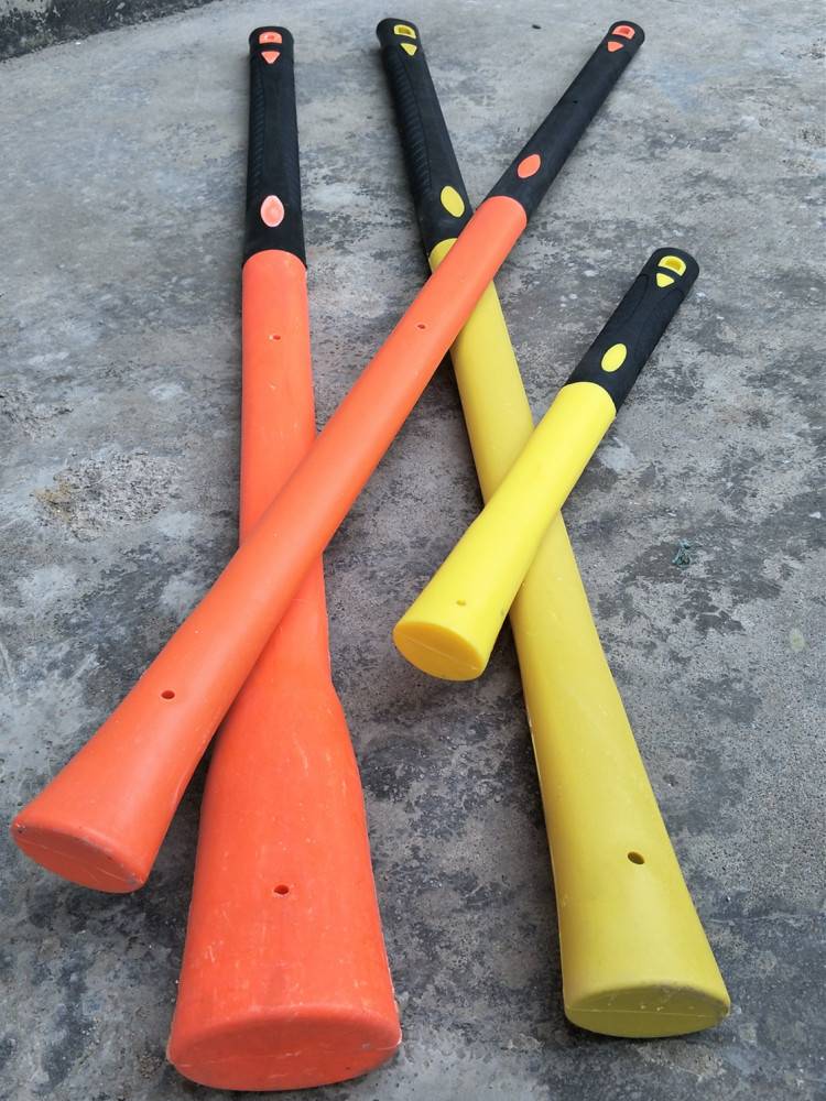 ! Pour the handle glass fiber handle, the plastic handle of the sledgehammer hand hammer hand the pick/plastic handle/shock -resistant anti -slip