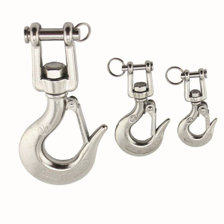 304 Stainless Steel Qiuqian Sandbags hanging chair universal rotation hook 8 -character rotary rotor rotor rotation hook hook