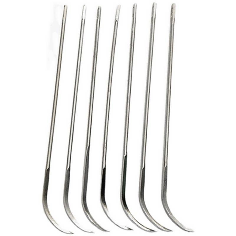 Stainless Steel Beast Sewing Needle Veterinary Equipment Animal Surgery Line Bending Pet Triangle Crimson Pig Switting wire