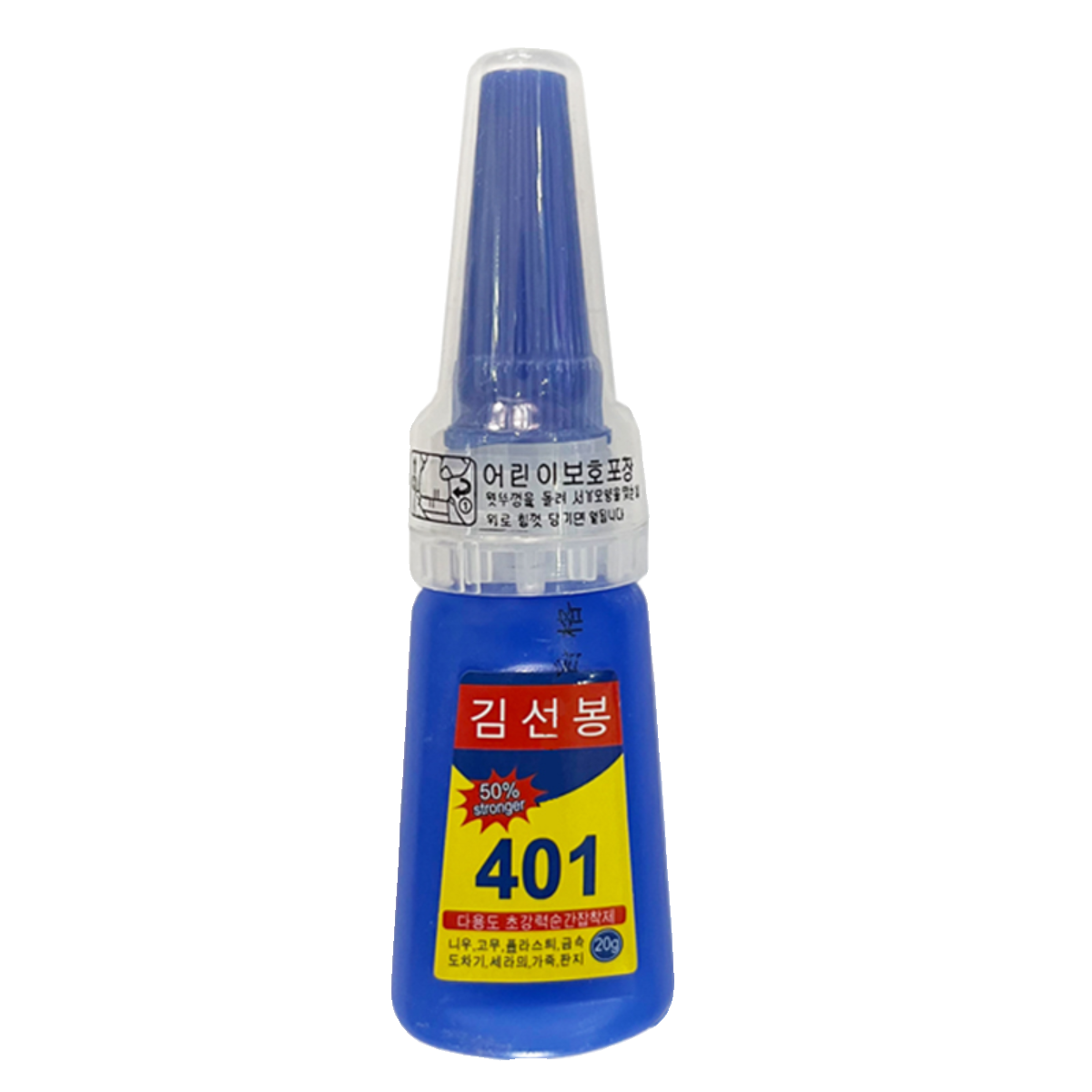 Large bottle 401 glue sticking table club leather head large -capacity powerful glue nail plastic metal rubber powerful glue