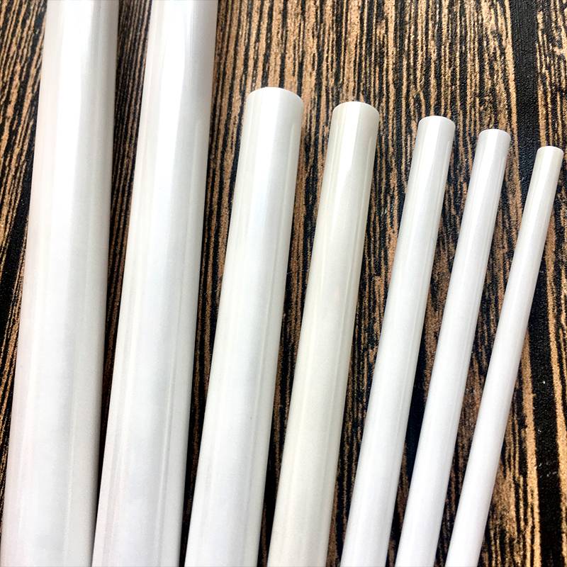 Oxide aluminum mirror ceramic rod solid wear resistance high temperature resistant high temperature rigid jade insulating solid mixes can process tooth wire