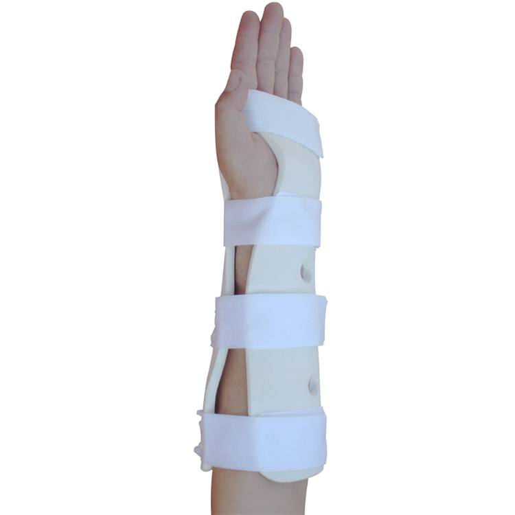 Medical forearm fixed brace, wrist -to -bone splint, wrist fracture guards, fixed alternative gypsum after surgery