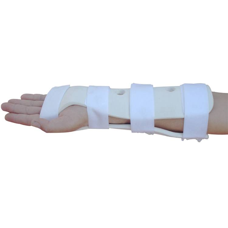 Medical forearm fixed brace, wrist -to -bone splint, wrist fracture guards, fixed alternative gypsum after surgery