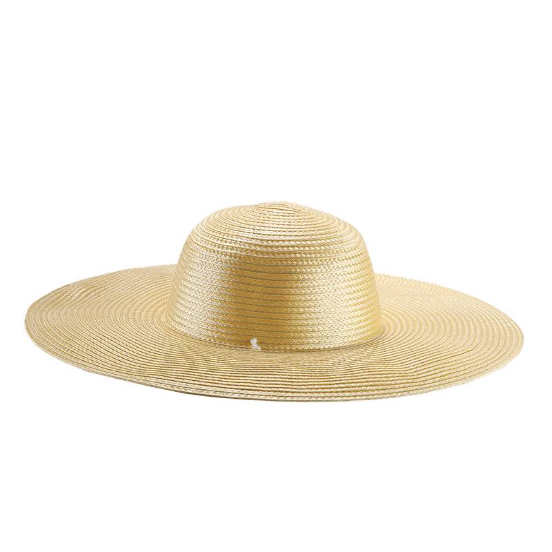 Big Straw Hat Farmers Beach Sunan Wheat Summer Summer Sunscreen Female Men's Grass Hats Handmade Handic Covered Big Eaves