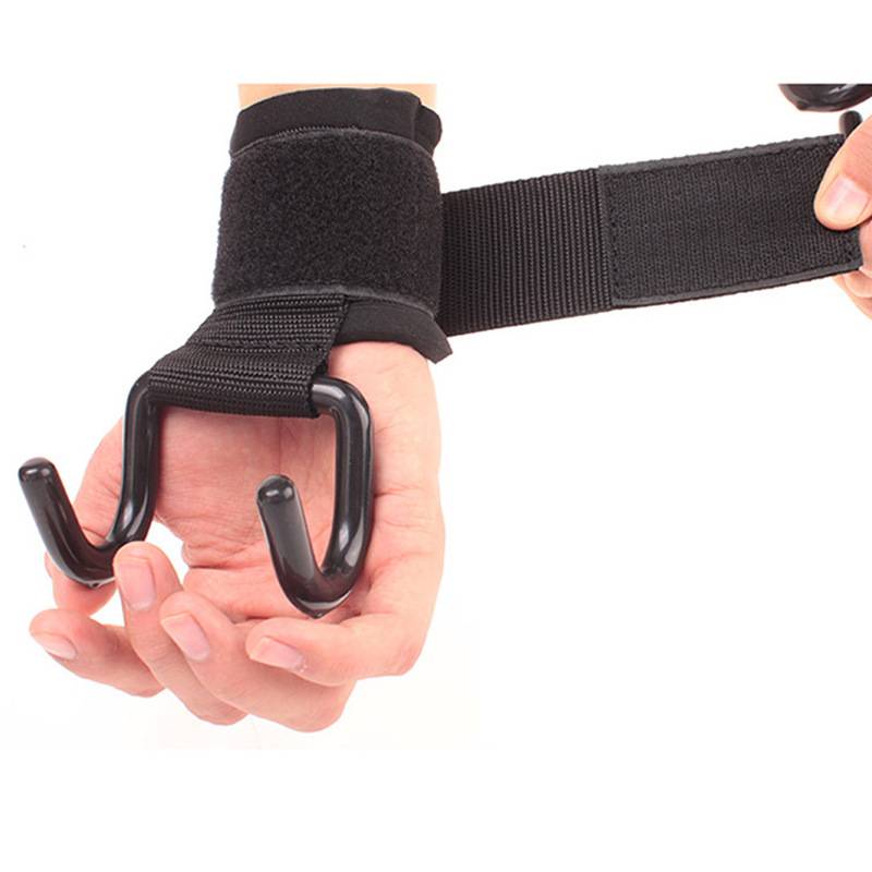 Hanging single bars to help hook bodies plus cotton wrist -care -friendly fencing assist belt bars hard pull indoor hook wrist strap single double bar