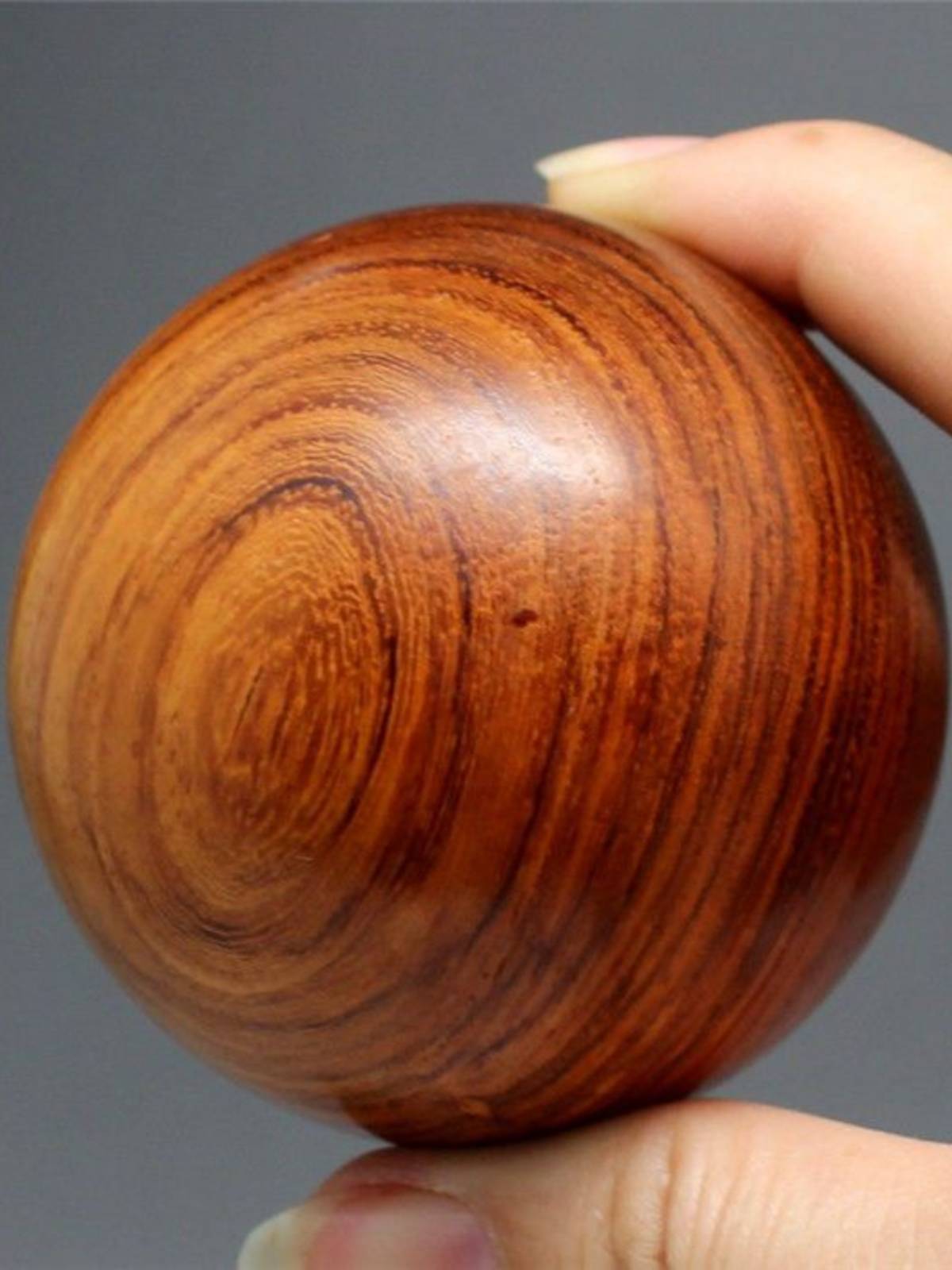 Fitness Ball Huanghuali Hand Hands Handshake and Play Playing Person Skill to Exercise Finger Health Hand Turning Polo