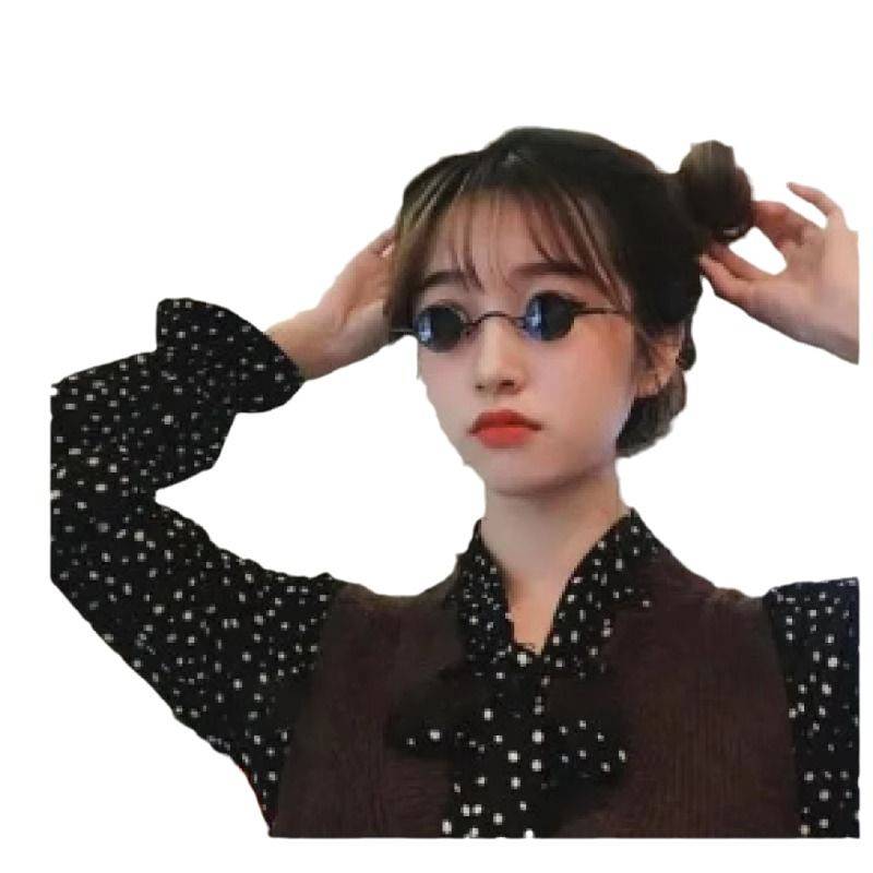 Round retro sunglasses Mirror Mirror Circles Prince Mirror Morrosive Glasses Glasses Mustard Round Face