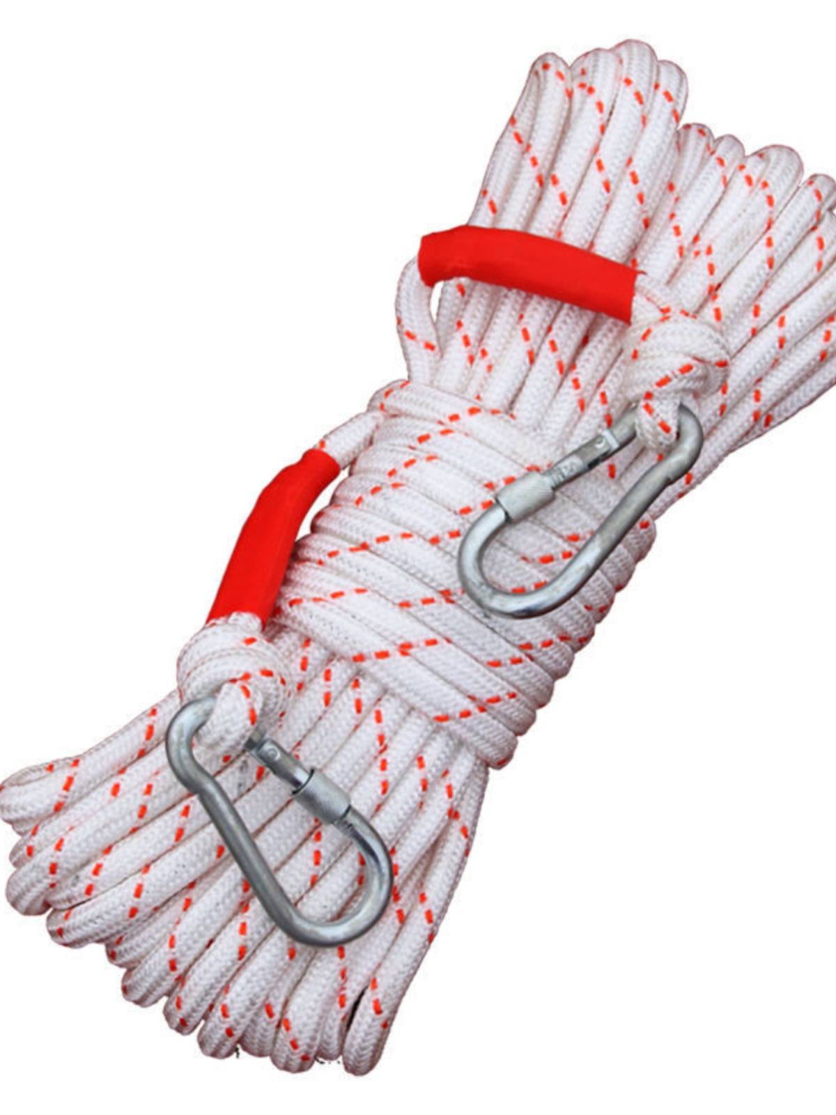 Emergency rescue escape rope High -strength high -altitude operation safety rope wear -resistant steel wire core fire rope home life rope