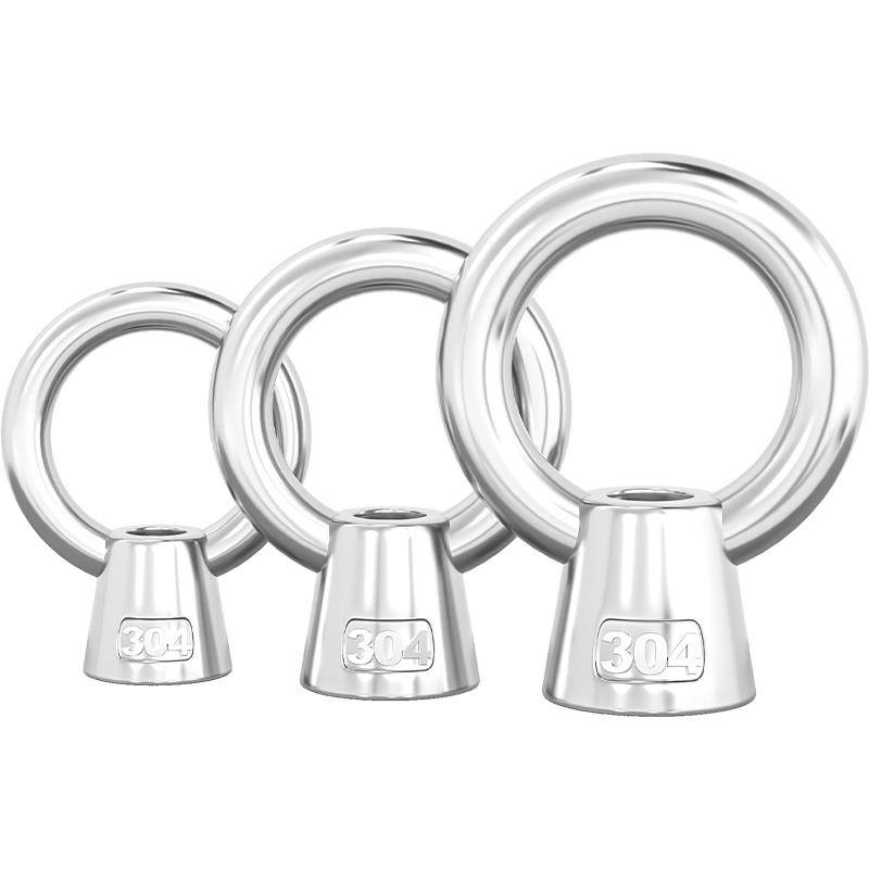 National standard 304 stainless steel Japanese -style suspension nut, tall hanging mother screw hat ring ring M6M8M10M16