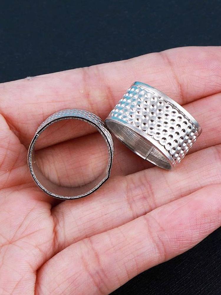 Home -thicken thickened stitches can adjust the old -fashioned thimble finger handmade wedding pinholes, sewing low ring DIY tool