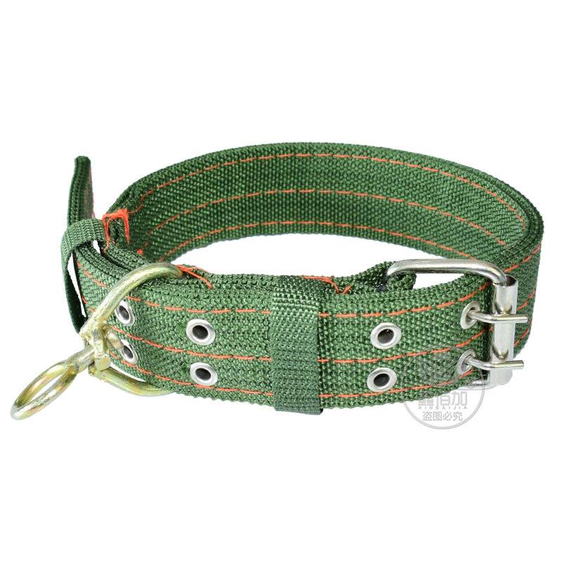 Bull cow neck cover sheep, sheep, large dogs and dogs tie the neck collar with rotation ring can adjust the bull rope neck case insurance buckle