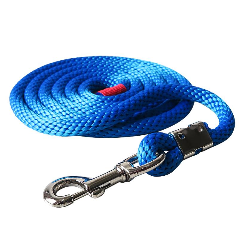 Pure -colored horses rope nylon rope zinc alloy hook rope 15.5 mm diameter RP1020