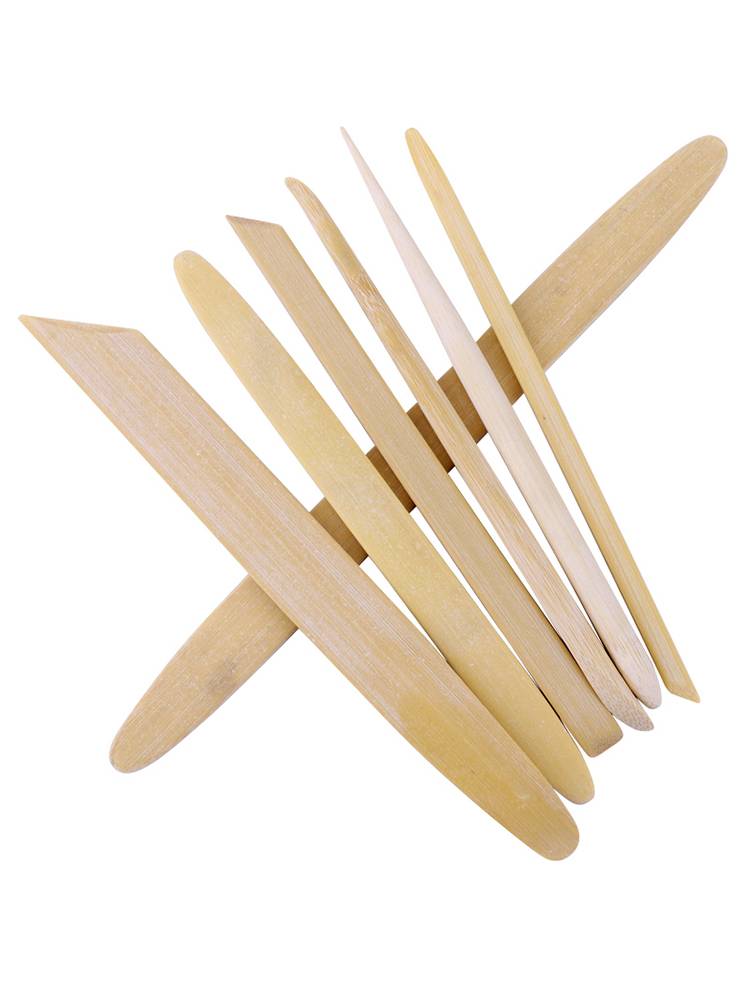 Bringing bamboo scratch scratch sculpture oil mud carved sculpture sculpture tool repair blasting knife carved bamboo tool clay sculpture knife