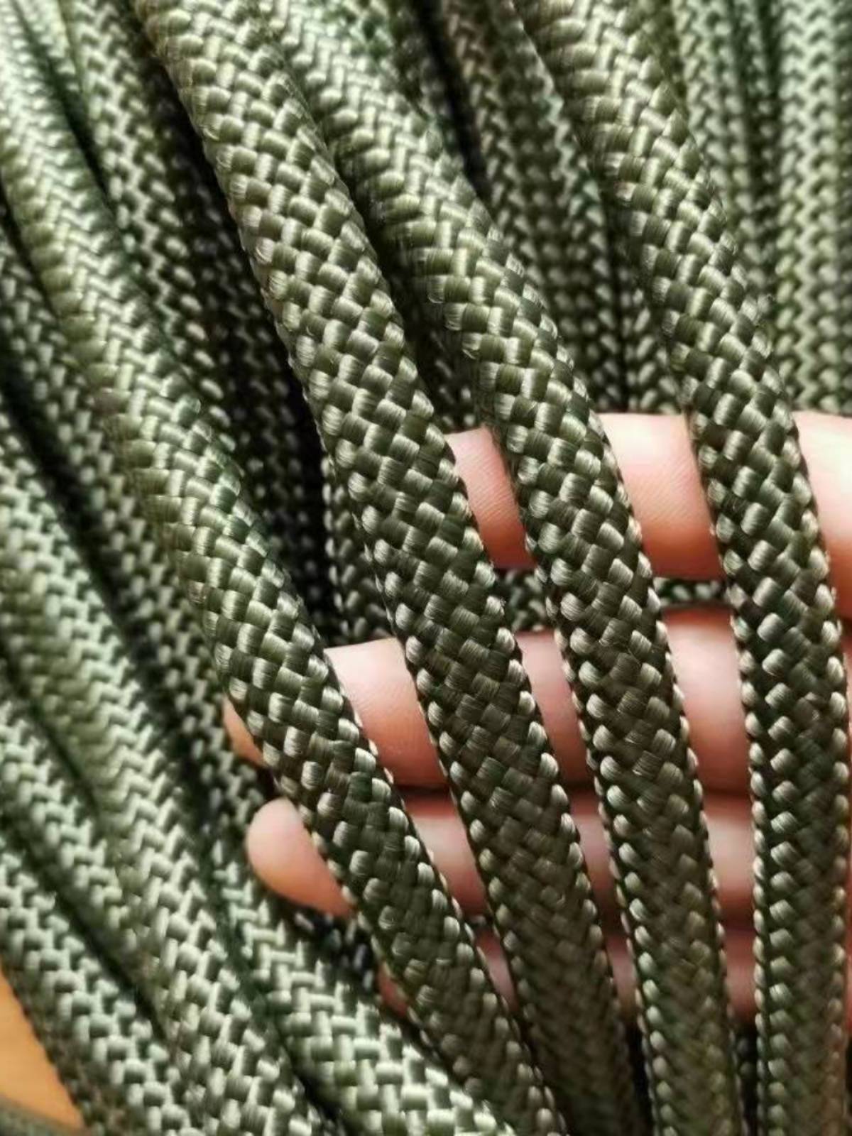 Nylon rope woven rope bundle tent tent tent tap rope sun exposure to the rope strong resistance to the user's excellent nylon rope