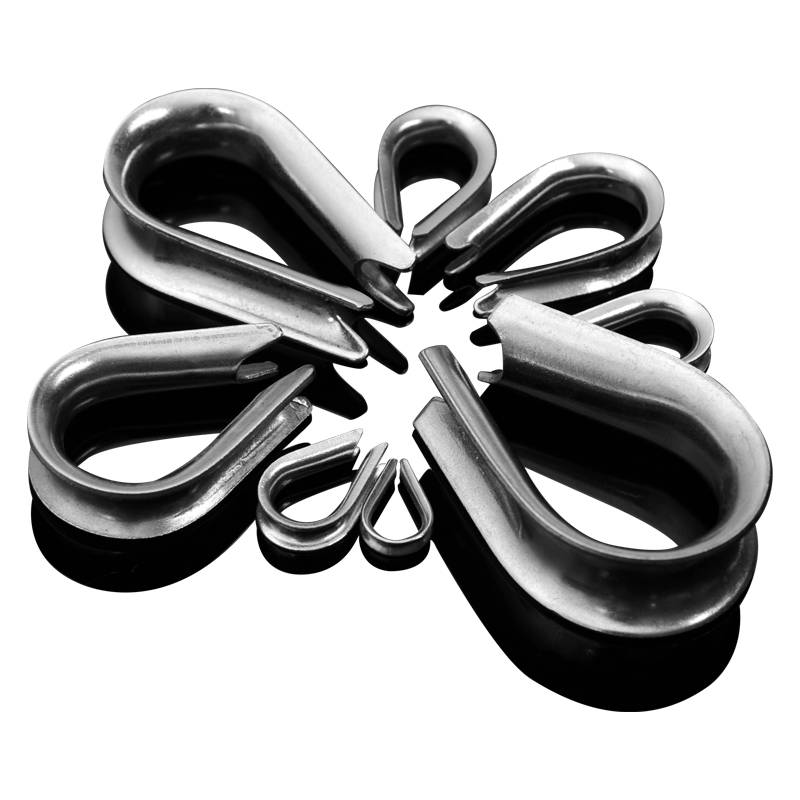304 stainless steel wire rope cover protective sleeve triangle rings boasting chicken heart ring M2M3M4M5M6M8M10mm