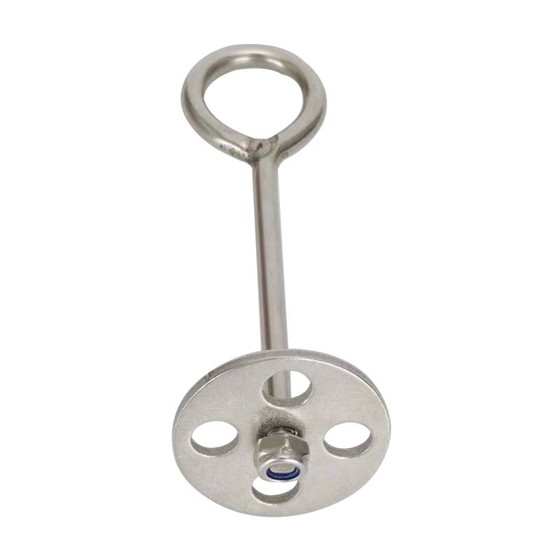 Stainless steel beef nose tie nasal ring cow nasal ring breeding jewelry rotor to buckle beef nose traction buckle nose pliers