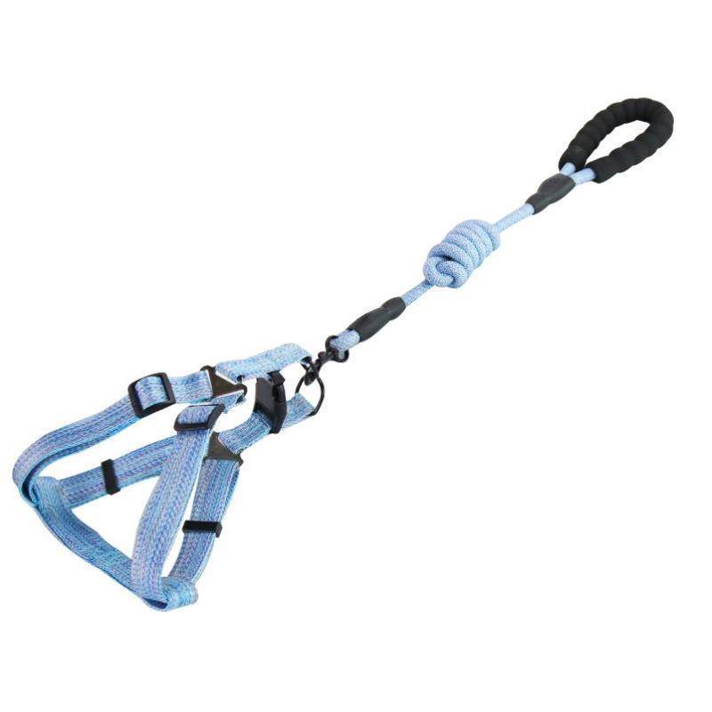 Dog waterproof cat clothes with traction, dog sports belt pull rope supplies wear resistance, explosion -proof dog cats and dog collar