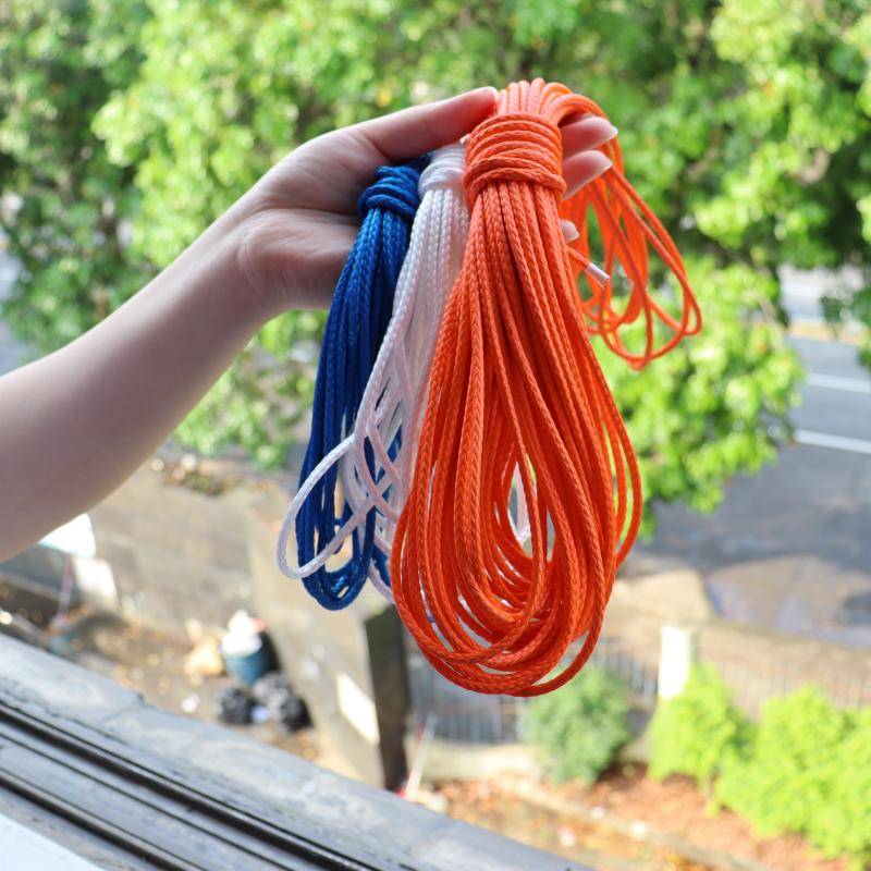 New product vigorously glide rope umbrella rope fish gun bar and kite kite kite outdoor traction rope resistance aging anti -ultraviolet rays